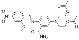 CAS#: 1533-77-3, N-[5-[Bis[2-(Acetyloxy)Ethyl]Amino]-2-[(2-Methoxy-4-Nitrophenyl)Azo]Phenyl]-Acetamide