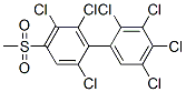 CAS#: 153310-30-6, 1,3,4-Trichloro-5-Methylsulfonyl-2-(2,3,4,5-Tetrachlorophenyl)Benzene