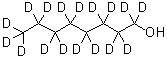 CAS 登录号：153336-13-1， 1-(<sup>2</sup>H<sub>17</sub>)辛醇