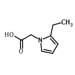 CAS#: 153396-82-8, (2-Ethyl-1H-Pyrrol-1-Yl)Acetic Acid