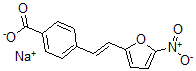 CAS#: 1534-38-9, Sodium 4-[(E)-2-(5-nitro-2-furyl)vinyl]benzoate
