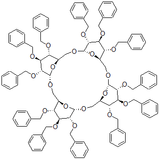 CAS#: 153440-04-1, Benzylated Cycloisomaltotetraose