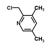 CAS#: 153476-69-8, 2-(Chloromethyl)-3,5-Dimethylpyridine