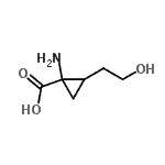 CAS 登录号：153536-18-6， 1-氨基-2-(2-羟基乙基)环丙烷羧酸