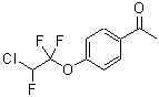 CAS#: 1536-63-6, 1-[4-(2-Chloro-1,1,2-Trifluoroethoxy)Phenyl]Ethanone