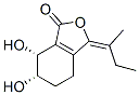 CAS 登录号:153609-96-2, (3E)-3-丁亚基-6,7-二羟基-4,5,6,7-四氢-2-苯并呋喃-1-酮