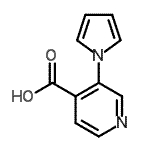 CAS#: 153716-51-9, 3-(1H-Pyrrol-1-Yl)Isonicotinic Acid