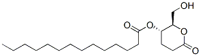 CAS 登录号：153764-21-7， [(2R,3S)-2-(羟基甲基)-6-氧代四氢吡喃-3-基]十四烷酸酯