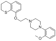 CAS#: 153804-42-3, 1-(2-Methoxyphenyl)-4-(2-Thiochroman-8-Yloxyethyl)Piperazine