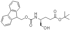 CAS#: 153815-59-9, 2-Methyl-2-Propanyl (4S)-4-{[(9H-Fluoren-9-Ylmethoxy)Carbonyl]Amino}-5-Hydroxypentanoate
