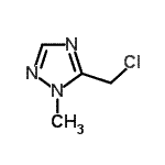 CAS#: 153851-72-0, 5-(Chloromethyl)-1-Methyl-1H-1,2,4-Triazole