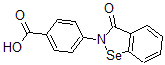 CAS 登录号：153871-75-1， 4-(3-氧代-1,2-苯并硒唑-2-基)苯甲酸