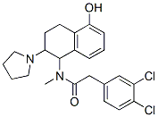 CAS 登录号：153881-56-2， 2-(3,4-二氯苯基)-N-[(1R,2R)-5-羟基-2-吡咯烷-1-基-1,2,3,4-四氢萘-1-基]-N-甲基乙酰胺