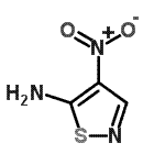 CAS#: 153970-45-7, 4-Nitro-1,2-Thiazol-5-Amine