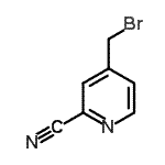 CAS 登录号：153993-99-8， 4-(溴甲基)-2-吡啶甲腈