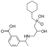 CAS#: 153994-81-1, 3-[1-[[3-(Cyclohexylmethyl-Hydroxyphosphoryl)-2-Hydroxypropyl]Amino]Ethyl]Benzoic Acid