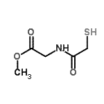 CAS#: 154150-10-4, Methyl N-(Sulfanylacetyl)Glycinate