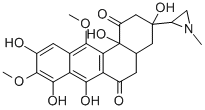 CAS#: 154163-93-6, 3,7,8,10,12b-Pentahydroxy-9,12-Dimethoxy-3-(1-Methylaziridin-2-Yl)-2,4,4a,5-Tetrahydrobenzo[c]Anthracene-1,6-Dione