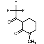 CAS#: 154207-41-7, 1-Methyl-3-(Trifluoroacetyl)-2-Piperidinone