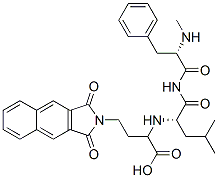 CAS#: 154296-67-0, (2R)-4-(1,3-Dioxobenzo[f]Isoindol-2-Yl)-2-[[(2S)-4-Methyl-1-[[(2S)-2-Methylamino-3-Phenylpropanoyl]Amino]-1-Oxopentan-2-Yl]Amino]Butanoic Acid