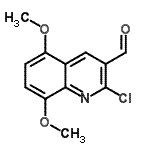 CAS#: 154343-51-8, 2-Chloro-5,8-Dimethoxy-3-Quinolinecarbaldehyde