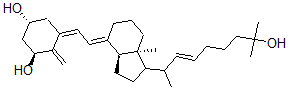 CAS#: 154356-84-0, (1R,3S,5E)-5-[(2E)-2-[(3aS,7aR)-1-[(E)-8-Hydroxy-8-Methylnon-3-En-2-Yl]-7alpha-Methyl-2,3,3a,5,6,7-Hexahydro-1H-Inden-4-Ylidene]Ethylidene]-4-Methylidenecyclohexane-1,3-Diol