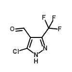 CAS 登录号：154357-44-5， 5-氯-3-(三氟甲基)-1H-吡唑-4-甲醛