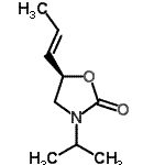 CAS#: 154475-73-7, (5R)-3-Isopropyl-5-[(1E)-1-Propen-1-Yl]-1,3-Oxazolidin-2-One