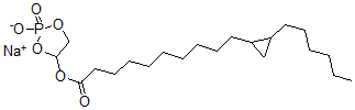 CAS#: 154482-94-7, Sodium (2-Hydroxy-2-Oxo-1,3-Dioxa-2-Phosphacyclopent-4-Yl) 10-(2-Hexylcyclopropyl)Decanoate