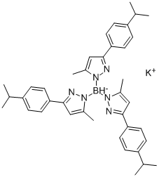 CAS#: 154508-19-7, (T-4)-Hydrotris[5-Methyl-3-[4-(1-Methylethyl)Phenyl]-1H-Pyrazolato]-Borate Potassium (1:1)