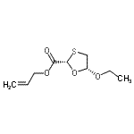 CAS#: 154575-97-0, Allyl (2S,5R)-5-Ethoxy-1,3-Oxathiolane-2-Carboxylate