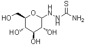 CAS#: 154634-24-9, 2-[(3R,4S,5S,6R)-3,4,5-Trihydroxy-6-(Hydroxymethyl)Tetrahydro-2H-Pyran-2-Yl]Hydrazinecarbothioamide