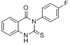 CAS 登录号：1547-15-5， 3-(4-氟苯基)-2,3-二氢-2-硫代-4(1H)-喹唑啉酮