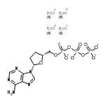 CAS 登录号：154902-26-8， [[[(2R,5S)-5-(6-氨基嘌呤-9-基)四氢呋喃-2-基]甲氧基-氧代-硫代膦酰]氧基-氧代-磷酰]磷酸酯;钠(1+)二氢化物