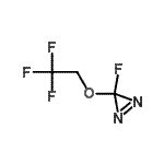 CAS 登录号：154914-84-8， 3-氟-3-(2,2,2-三氟乙氧基)-3H-二氮杂环丙烯