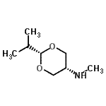 CAS#: 154917-40-5, cis-2-Isopropyl-N-Methyl-1,3-Dioxan-5-Amine