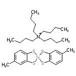 CAS#: 15492-42-9, N,N,N-Tributyl-1-Butanaminium Bis[4-Methyl-1,2-Benzenedithiolato(2-)-kappa<Sup>2</Sup>S<Sup>1</Sup>,S<Sup>2</Sup>]Nickelate(1-)