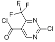 CAS 登录号：154934-99-3， 2-氯-4-(三氟甲基)-5-嘧啶甲酰氯