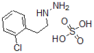 CAS#: 155-00-0, 2-Chloro-beta-phenylethylhydrazine dihydrogen sulphate