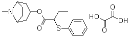 CAS#: 155059-55-5, 8-Methyl-8-Azabicyclo[3.2.1]Oct-3-Yl 2-(Phenylsulfanyl)Butanoate Ethanedioate (1:1)