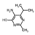 CAS#: 155082-36-3, 5-Amino-6-Isopropyl-2-Methyl-4(1H)-Pyrimidinone
