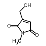 CAS 登录号：155088-20-3， 3-(羟基甲基)-1-甲基-1H-吡咯-2,5-二酮