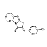CAS#: 155099-32-4, (2Z)-2-(4-Hydroxybenzylidene)[1,3]Thiazolo[3,2-a]Benzimidazol-3(2H)-One