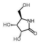 CAS#: 155102-96-8, (3R,4R,5R)-3,4-Dihydroxy-5-(Hydroxymethyl)-2-Pyrrolidinone