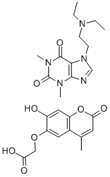 CAS 登录号:15518-82-8, 甲七叶茶碱