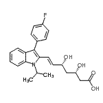 CAS#: 155229-76-8, (3S,5R,6E)-7-[3-(4-Fluorophenyl)-1-Isopropyl-1H-Indol-2-Yl]-3,5-Dihydroxy-6-Heptenoic Acid