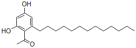 CAS#: 155233-38-8, 1-(2,4-Dihydroxy-6-Tridecylphenyl)Ethanone