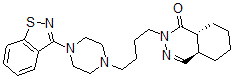 CAS#: 155289-55-7, (4aR,8aR)-2-[4-[4-(1,2-Benzothiazol-3-Yl)Piperazin-1-Yl]Butyl]-4a,5,6,7,8,8a-Hexahydrophthalazin-1-One