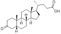 CAS#: 1553-56-6, (5beta)-3-Oxo-Cholan-24-Oic Acid