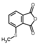 CAS 登录号：15533-50-3， 4-(甲硫基)-2-苯并呋喃-1,3-二酮